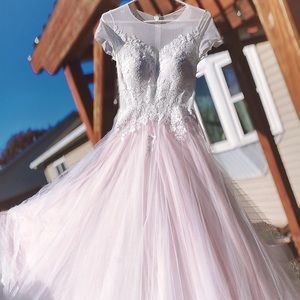 WEDDING DRESS A-line Armonia (size S) Made in Ukraine